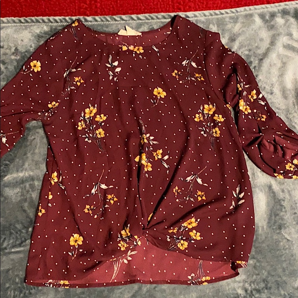 Pink republic blouse